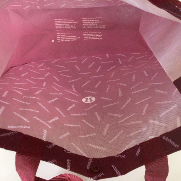 LULULEMON LARGE REUSABLE SHOPPING TOTE BAG - Picture 7 of 7